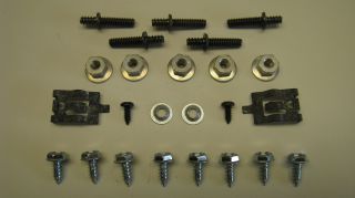 Shaker Hood Scoop Hardware Pkg.