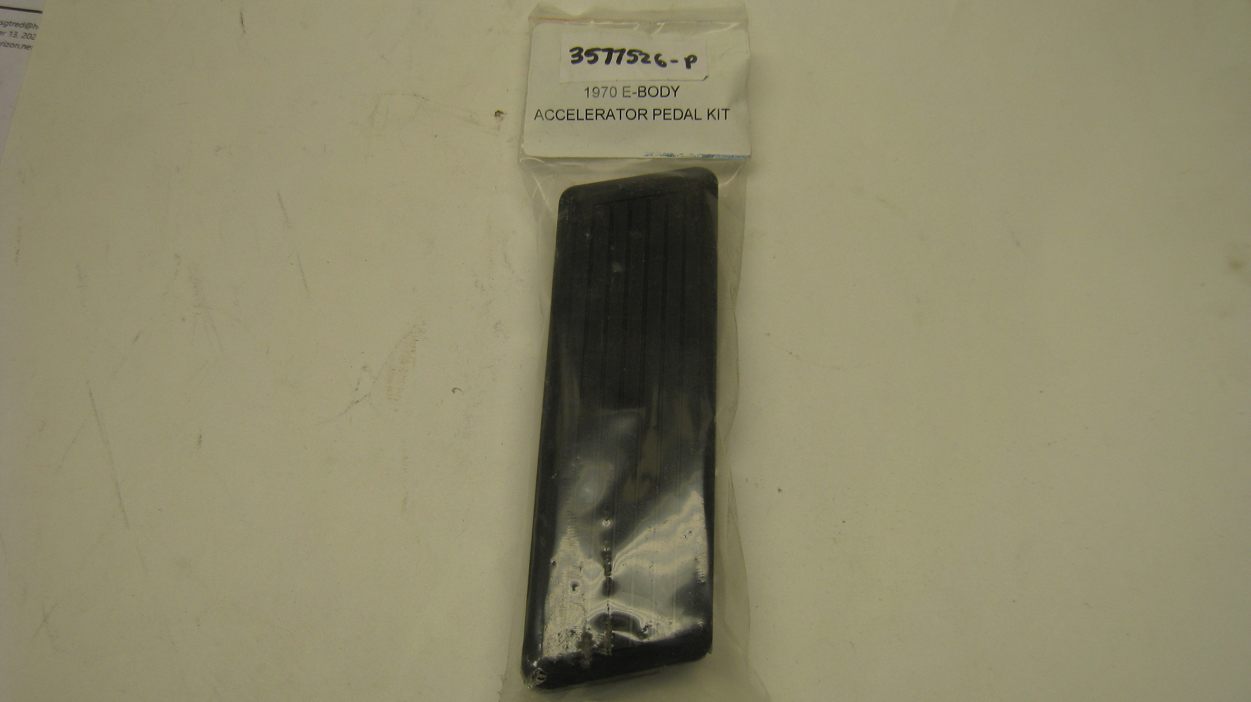 Accelerator Pedal Pkg.-70 E-Body