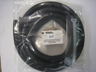 Heater Hose Pkg.-70 A & E-Body (W/AC)