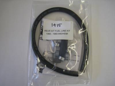 Fuel Line Hose Pkg.-66-69 440/Hemi-Rear