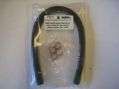 Power Steering Pump Return Hose Pkg.-January 71 Date Code