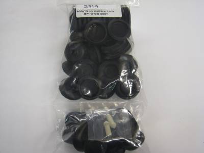 Body Plug Pkg.-Premium-71-72 B-Body
