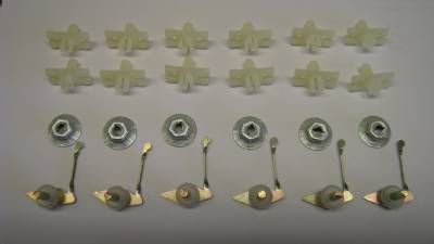 Body Molding Clip Pkg.-70-71 Cuda Rear