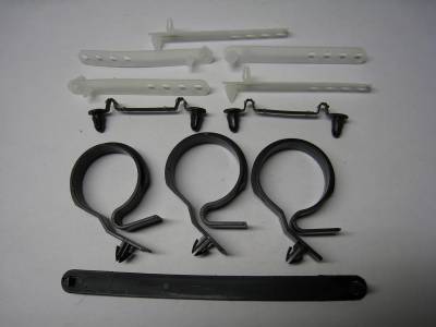 Underhood Strap Pkg.-71-74 E-Body/71-72 B-Body