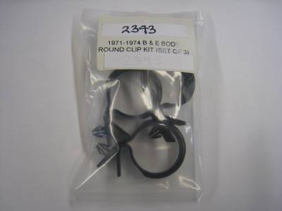 Underhood Snap Clip Pkg.-71-74 E-Body/B-Body