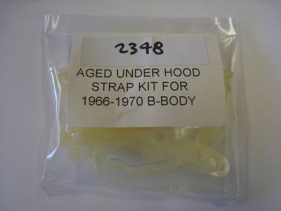 Underhood Strap Pkg.-"Aged"-66-70 B-Body