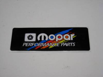 "Mopar Performance Parts" Decal