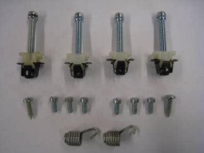 Headlamp Hardware Pkg. 68-71-Zinc-Short