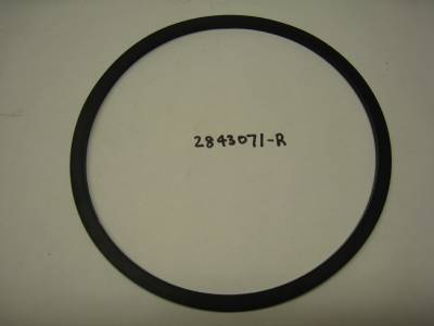 Carburetor Base Gasket-4 Barrel Carter/Holley-Rubber