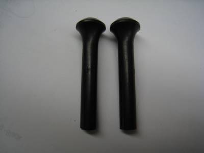 Door Lock Knob/Button Pkg.-Black