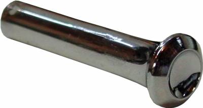 Door Lock Knob/Button Pkg.-Chrome