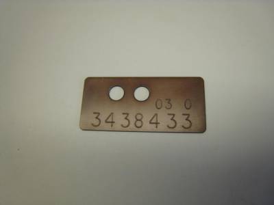 Distributor Tag 70 383