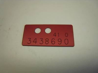 Distributor Tag 71 383