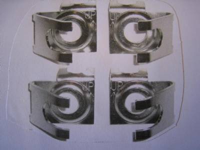 Disc Brake Caliper Pin Positioner Pkg.-71-72