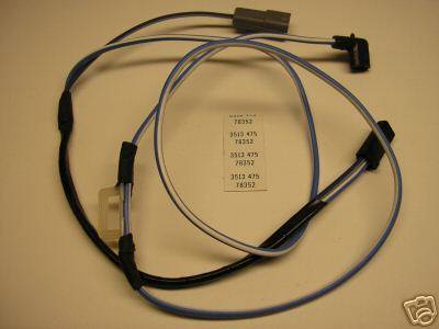 Carburetor Solenoid Wiring Harness