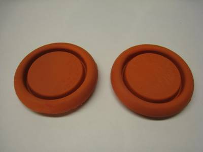 Rear Shock Absorber Body Plug. Pkg.-Solid Rubber Type