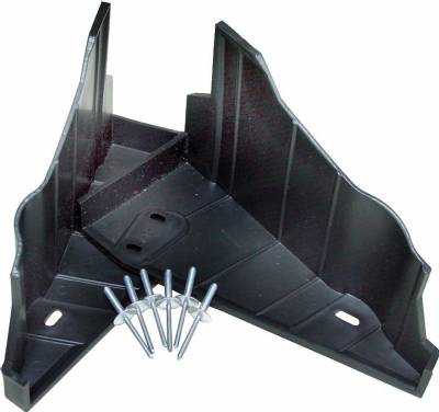 K-Frame/Frame Rail Splash Shield Pkg.-Double Angle Bottom