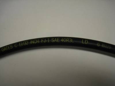 Power Brake Booster Hose/Clamp Pkg.-10/22/69