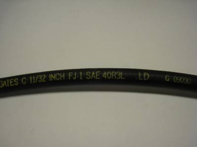 Power Brake Booster Hose/Clamp Pkg.-9/9/70