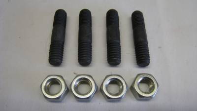 Carburetor Flange Stud/Nut Pkg.-64-67