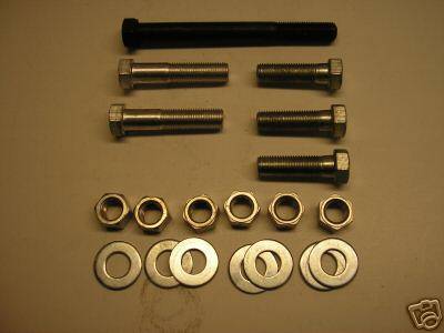 Motor Mount Bracket Hardware Pkg. Big Block 67-72