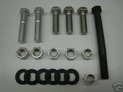 Motor Mount Bracket Hardware Pkg. Big Block 66 Only