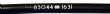 Power Steering Pump Return Hose Pkg.-June 71 Date Code