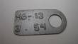 3.54 Axle Ratio Tag - 9-3/4" Dana 60